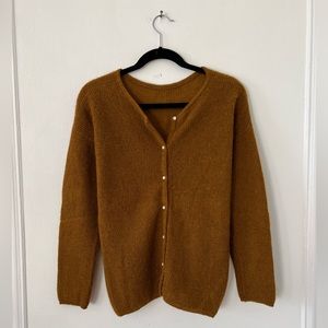Sezane amber cardigan